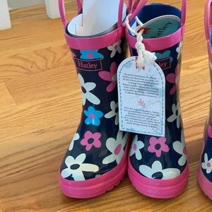 Size 6 Hatley rain boots